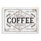 Stupell Industries Rustic Fresh Brew Coffee Wood Wall Plaque